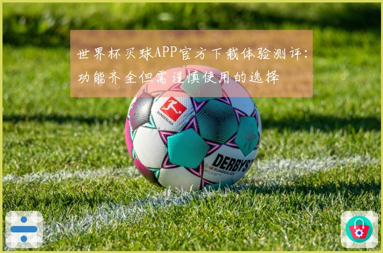 世界杯买球APP官方下载体验测评：功能齐全但需谨慎使用的选择